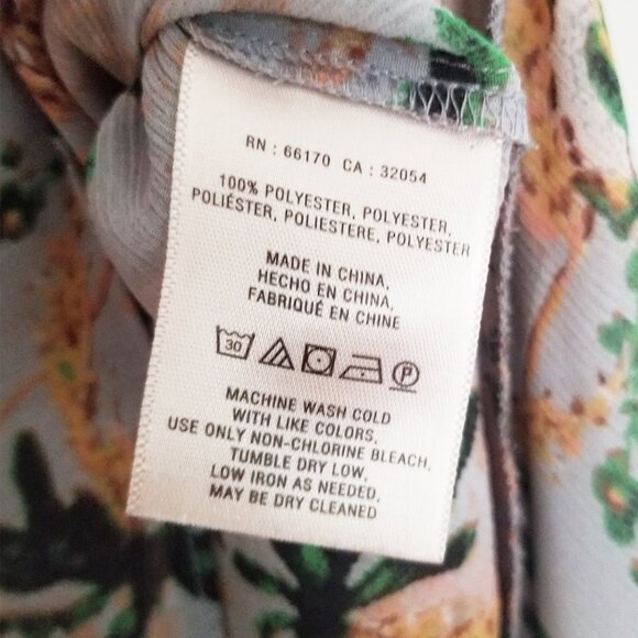 Anthropologie Maeve Magda Ruffle Floral Tunic Tank S Romantic Fairy Sheer $98 - Picture 13 of 15
